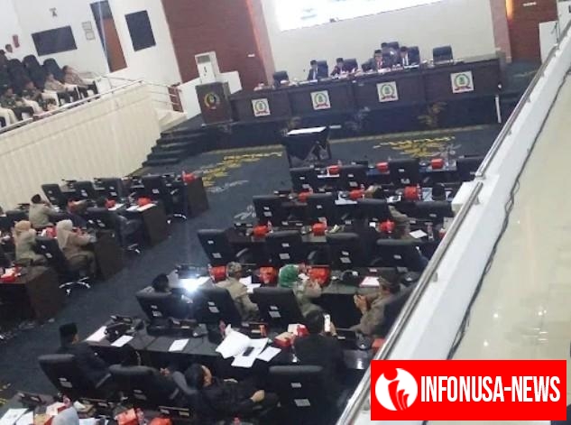 DPRD Kabupaten Karawang Selenggarakan Rapat Paripurna dengan Agenda Penetapan Raperda Kabupaten Karawang Tahun 2026 

