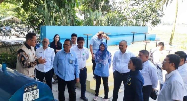 Kapolsek Klari Pimpin Pengamanan Verifikasi dan Peninjauan Lapangan Calon Penerima Tanda Kehormatan Satyalancana Pembangunan di Danau Cinta