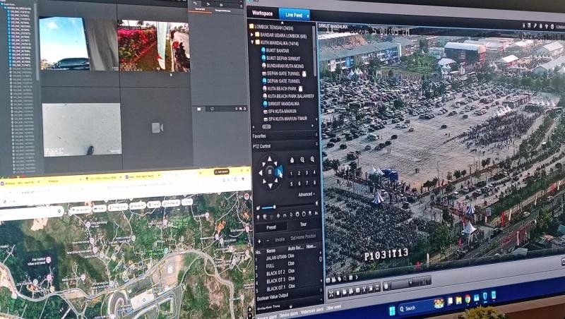Polda NTB Pantau MotoGP Mandalika Lewat 347 CCTV