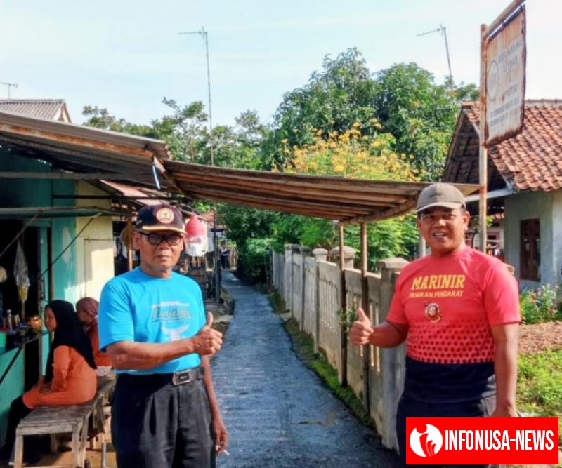 Peningkatan Infrastruktur Jalan: Hotmix Gang Dusun Sukamanah Timur RT.03/03 & RT.02/03 Desa Cikampek Barat 