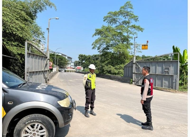 Upaya Polsek Pangkalan Optimalkan Eskalasi Tugas Patroli Prekat, Cek Kondusifitas di Lokasi Pabrik Juishin