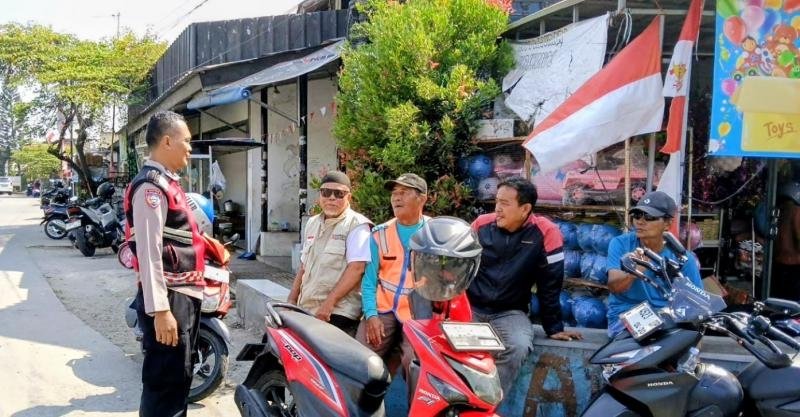 Bhabinkamtibmas Polsek Telagasari Himbau Orngtua Waspadai Potensi Kenakalan Remaja