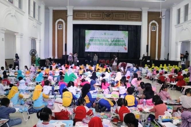 Warna-Warni Kaligrafi Anak Sukabumi, Ruang Kreativitas Islami Tumbuh di HUT Kota ke-112