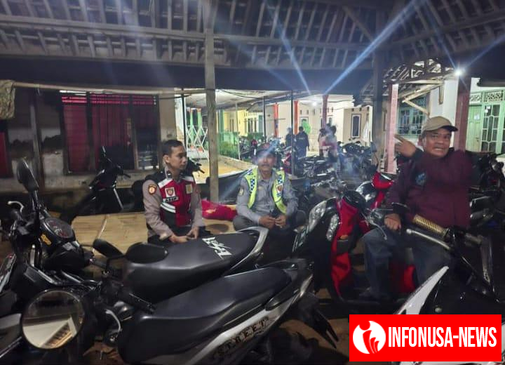Personil Polsek Tegalwaru Patroli Malam Desa Cintalanggeng Bertemu Warga Ajak Peran Bersama Jaga Lingkungan