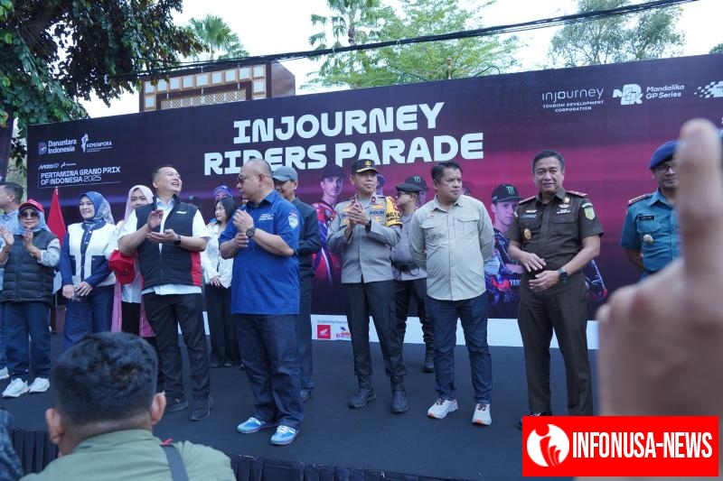 Wakapolda NTB Hadiri Parade Rider MotoGP 2025, Tunjukkan Dukungan Penuh untuk Event Internasional