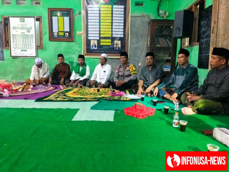 Bhabinkamtibmas Polsek Rengasdengklok, Hadiri Maulid Nabi Muhammad SAW di Ponpes Al-Ghozali