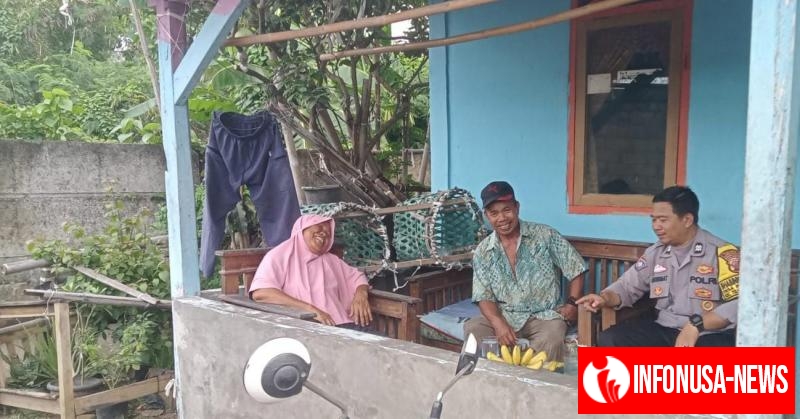 Bhabinkamtibmas Polsek Telukjambe Timur Gencarkan Sosialisasi Call Center Polri 110 Kepada Masyarakat