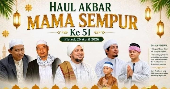 Haul Mama Sempur ke-51, Lautan Jamaah Padati Plered Kenang Jejak Ulama Kharismatik 