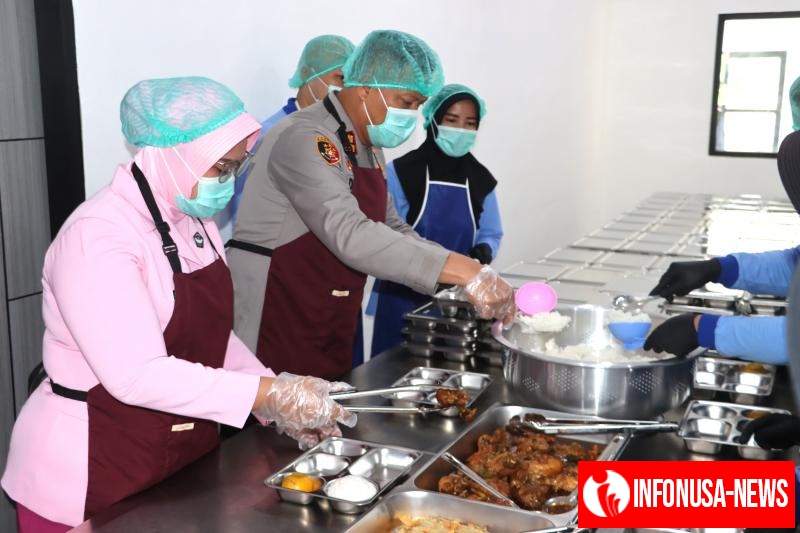 POLRES SUBANG LAKSANAKAN UJI COBA DAN PENGECEKAN SATUAN PELAYANAN PEMENUHAN GIZI (SPPG) BERSAMA DINAS KESEHATAN KABUPATEN SUBANG