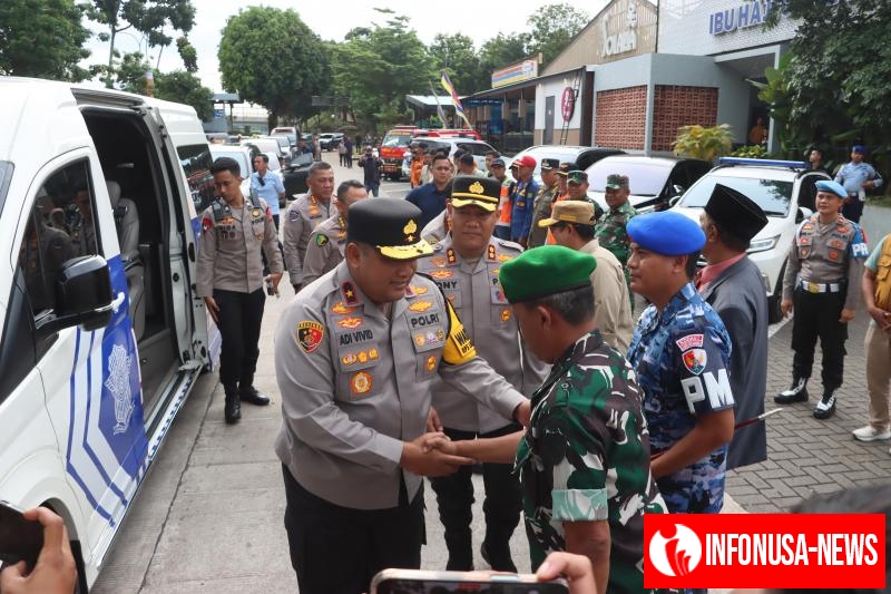 Wakapolda Jabar Tinjau Pos Terpadu KM 102 A, Pastikan Operasi Lilin Lodaya 2025 Aman