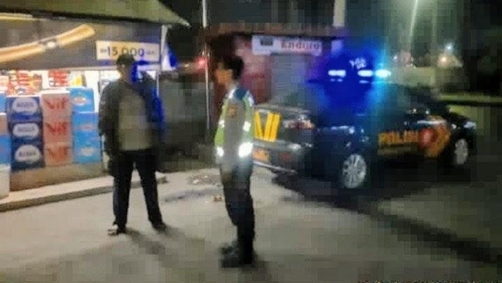 Patroli Personel Polsek Jatisari Sisir Jalan Raya Pantura Balonggandu Antisipasi Tawuran, Balap Liar, dan C3