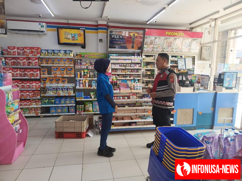 Laksanakan patroli ke area minimarket dan pertokoan wilayah hukum polsek tempuran, Antisipasi C3 dan kerawanan lainnya.