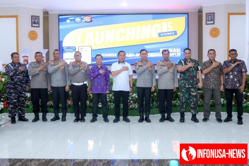 Penyerahan Hibah Videotron dari Pemprov NTB, Wakapolda NTB: Sarana Komunikasi Antara Petugas dan Publik