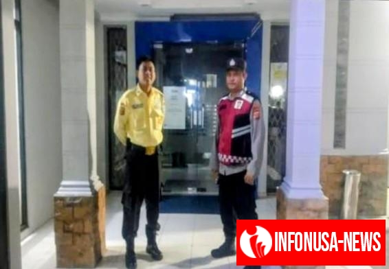 Kunjungi Bank Bank BRI Gempol Patroli Prekat Polsek Banyusari di Malam Hari