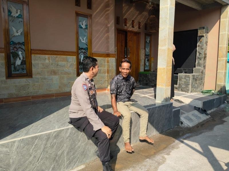 Tidak Mau Warganya Korban TPPO, Aiptu Ikbal Karis Sosialisasikan Pencegahannya