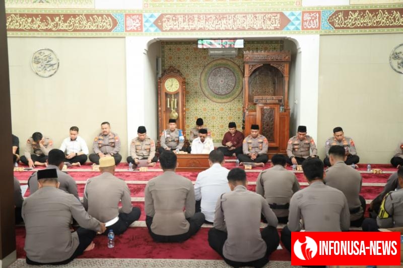 Polres Karawang Gelar Pembinaan Rohani Dan Mental Seluruh Personil