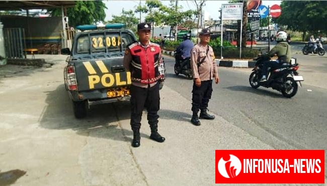 Polsek Rengasdengklok Laksanakan rutin Patroli Prekat, Guna mencegah Aksi Kejahatan