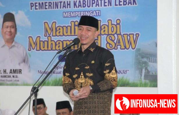 Peringatan Maulid Nabi Muhammad SAW Tahun 2025, Bupati Lebak Moch Hasbi Asyidiki Jayabaya Meminta Jangan Hanya Dijadikan Kegiatan Seremonial
