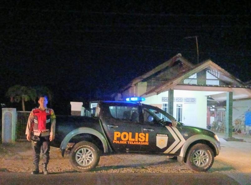 Polsek Telagasari Perketat Keamanan Wilayah Rawan dengan Giat KRYD
