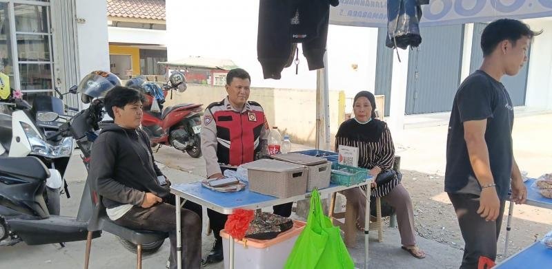 Bhabinkamtibmas Polsek Telagasari Serukan Imbauan Antisipasi Gukamtibmas Saat Sambang