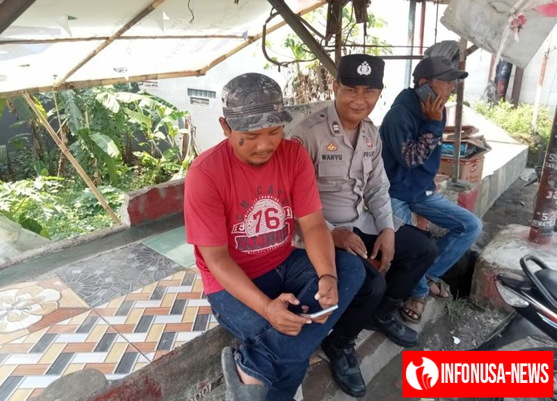 Cegah Aksi Kejahatan Polsek Sukatani Lakukan Patroli Dialogis Wilayah Desa Cilalawi Kec. Sukatani Rutin Di Lakukan Guna Cegah C.3.