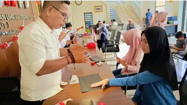 Calon Jemaah Haji Purwakarta Mulai Jalani Rekam Biometrik, Persiapan ke Tanah Suci Dimatangkan Sejak Dini