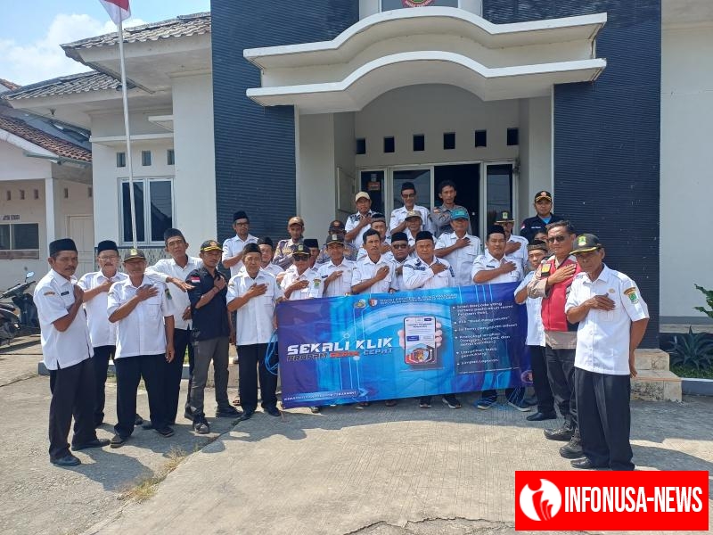 Upaya Anggota Polsek Batujaya Gencar melaksanakan Sambang dan Silaturahmi serta mensosialisasikan QR Code Div Propam Polri
