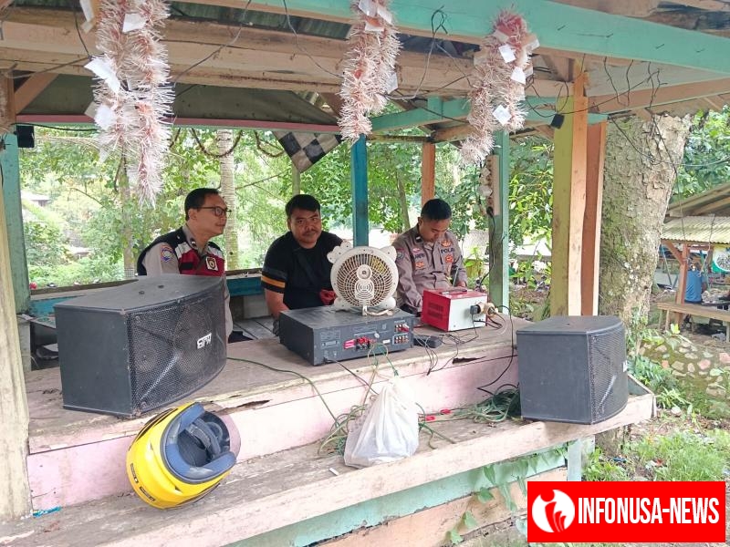 Antisipasi Potensi Kejahatan, Personil Polsek Tegalwaru Patroli Siang di Muara Tilu, Mekarbuana