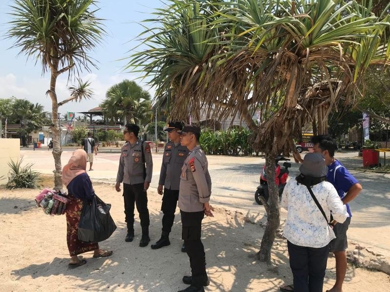 Jelang MotoGP Mandalika 2026, Polda NTB Gencarkan Patroli Dialogis di Pantai Kuta Lombok Tengah