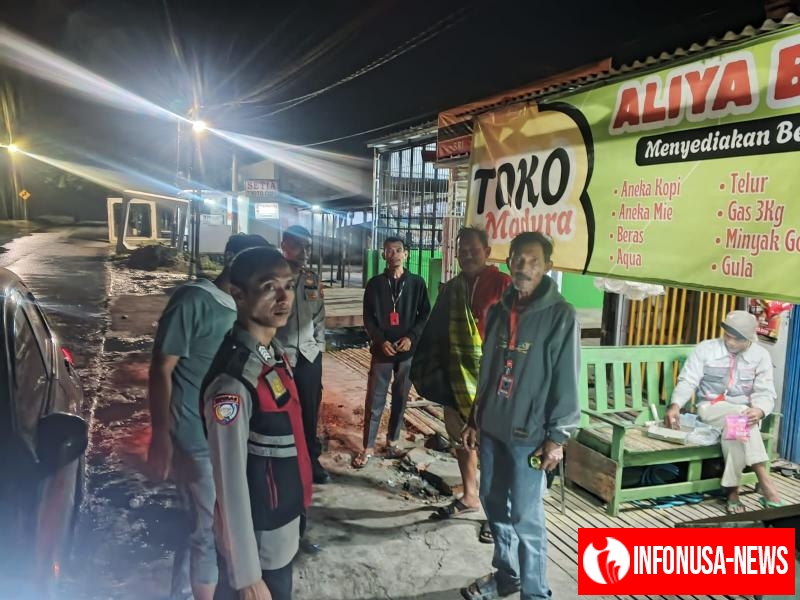 Kapolsek Batujaya Pimpin Patroli Prekat serta Sambangi Masyarakat guna memberikan Arahan dan Himbauan