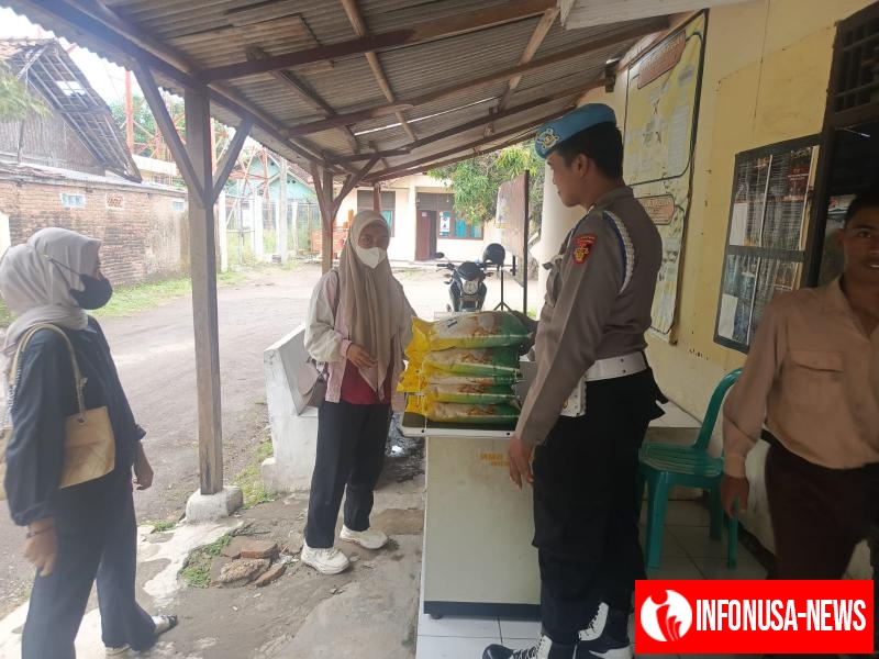 Upaya Personil Polsek Tempuran Kembali Gelar Gerakan Pangan Murah, Beras SPHP (Stabilitas Pasokan Dan Harga Pangan) Murah Untuk Masyarakat,