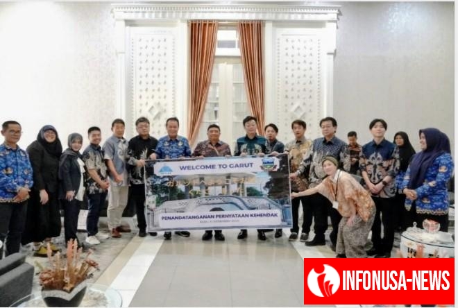 Bupati Garut Abdusy Syakur Amin Terima Kunjungan Kerja Kota Higashikawa-Jepang, Teken Kerjasama Pengiriman Tenaga Perawat