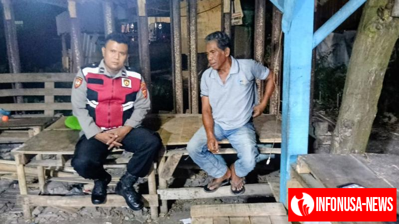 Bhabinkamtibmas Polsek Telagasari Beri Warga Penyuluhan Antisipasi Kenakalan Remaja