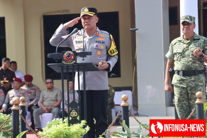 Polres Subang Gelar Apel Pasukan Operasi Lilin Lodaya 2025, Siap Amankan Natal dan Tahun Baru 2026