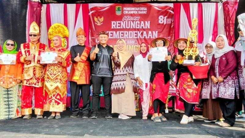 Semangat Kebersamaan Warnai Puncak Perayaan HUT ke-81 RI di Desa Cikampek Barat