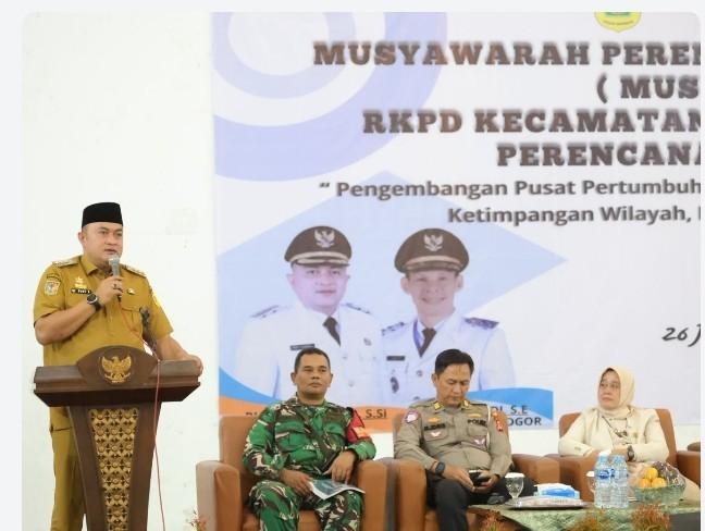 Dari Cibinong untuk Bogor: Bupati Rudy Susmanto Tata Lingkungan, Redam Banjir, dan Perkuat Pendidikan