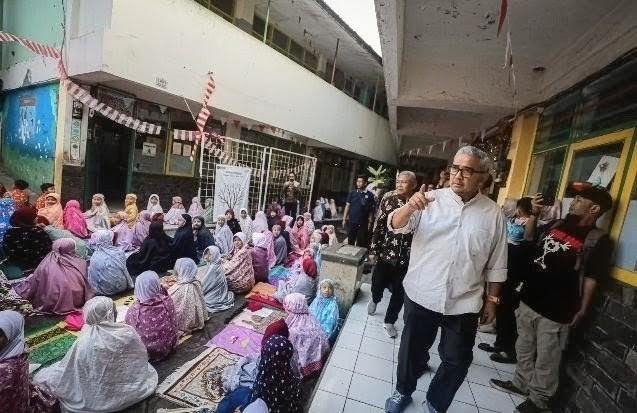 Renovasi SDN 026 Bojongloa Dimulai, Siswa Sementara Belajar di SDN 148