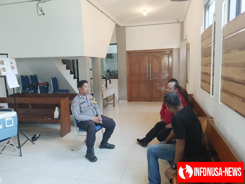 Patroli Minggu Kasih Polsek Kotabaru Sambang ke Rumah Ibadah