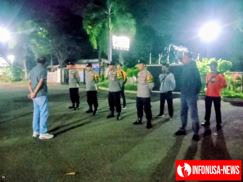 Kanit Reserse Polsek Kotabaru Pimpin Apel KRYD Malam Minggu Dalam Rangka Cek Kesiapan Anggota