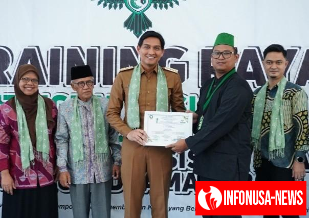 Bupati Lucky Hakim Didampingi Kepala Disparra Dorong Kader HMI Indramayu Jadi Pemimpin Kolaboratif 