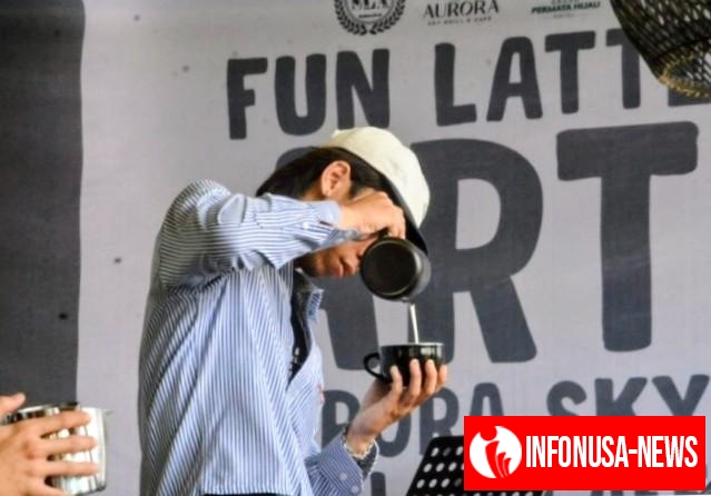 Dorong Pengembangan Pariwisata dan Ekonomi Kreatif, Grand Permata Hijau Hotel Kota Sukabumi Gelar Kompetisi Latte Art