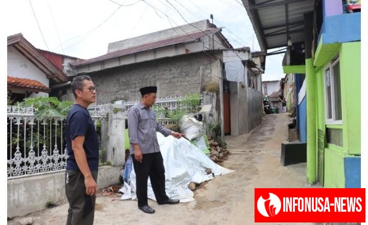 Masyarakat RW 6 Kelurahan Sriwidari Kota Sukabumi Gunakan P2RW Untuk Membangun Drainase