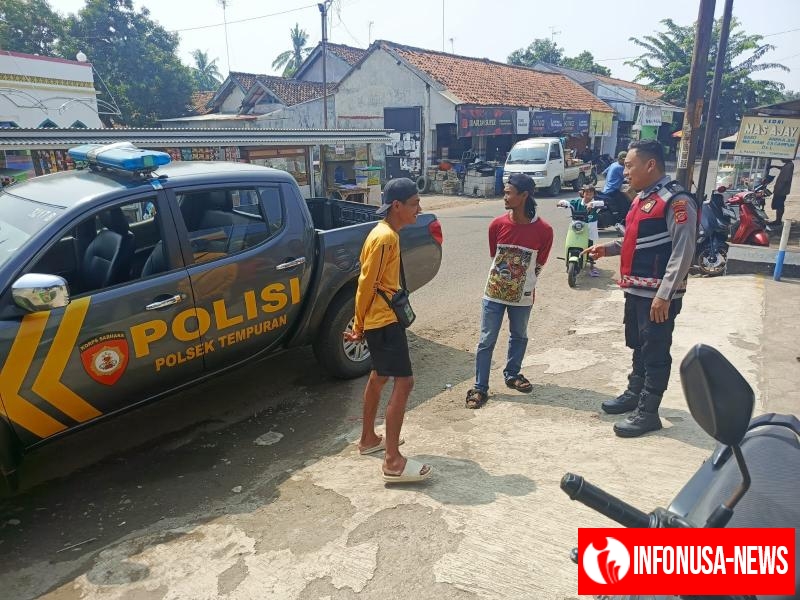 Guna Brantas Habis Tindak Premanisme di Wilayah Hukum Polsek Tempuran, Polisi Ingatkan dan Himbau Petugas Parkir