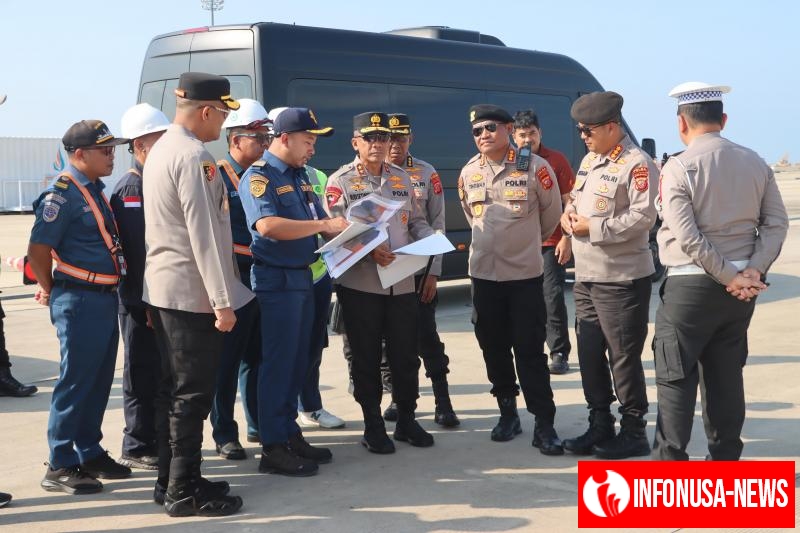 Pastikan Keamanan Nataru, Kapolda Jabar Lakukan Pengecekan Pengamanan di Pelabuhan Patimban Subang