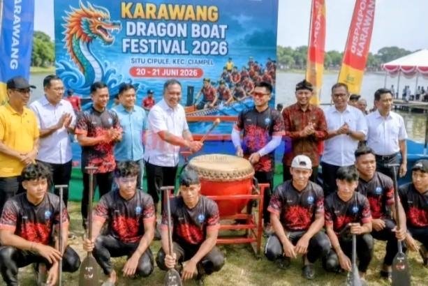 Perahu Naga Menyatukan Ribuan Orang di Situ Cipule, Harapan Baru Wisata dan Olahraga Karawang