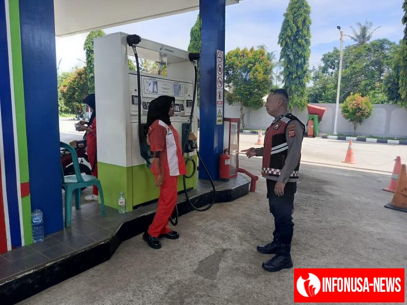 Patroli ke Objek Vital, dilaksanakan oleh Personil Polsek Tempuran Res Karawang di giat Patroli Rutin Hariannya.