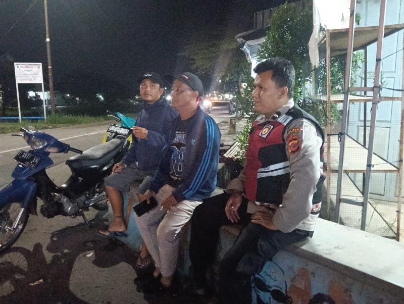 Antisipasi Kenakalan Remaja, Bhabinkamtibmas Polsek Telagasari Beri Warga Himbauan