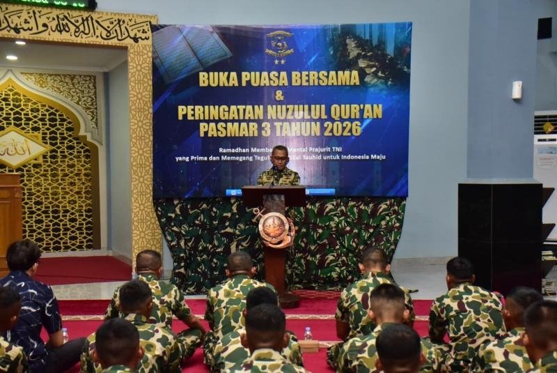 Hikmah Ramadhan di Pasmar 3, Buka Puasa Bersama dan Peringatan Nuzulul Qur’an 1447 H