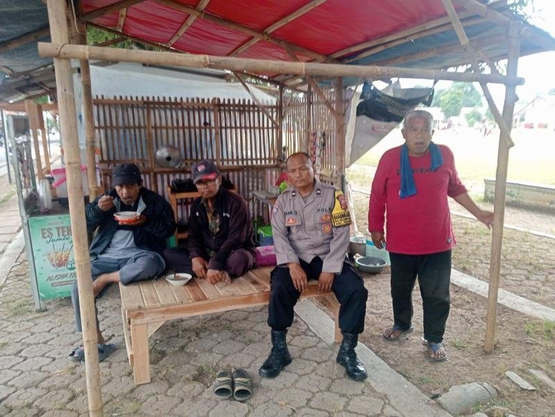 Bhabinkamtibmas Polsek Telagasari Himbau Warga Waspada Potensi Kenakalan Remaja