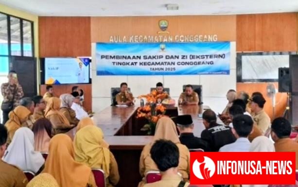 Wabup Sumedang Berikan Arahan Sistem Akuntabilitas Kinerja Instansi Pemerintah (SAKIP) di Lingkungan Pemerintahan Kecamatan Conggeang, Wabup: Pelayanan Publik Bagus, Pembangunan Dirasakan